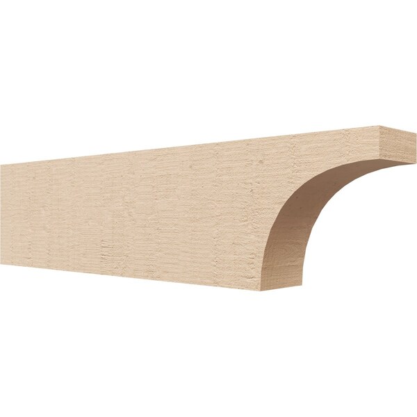 Ekena Millwork 4in. W x 8in. H x 32in. L Huntington Woodgrain TimberThane Rafter Tail, Primed Tan RFTUR04X08X32HUNRCPR - main